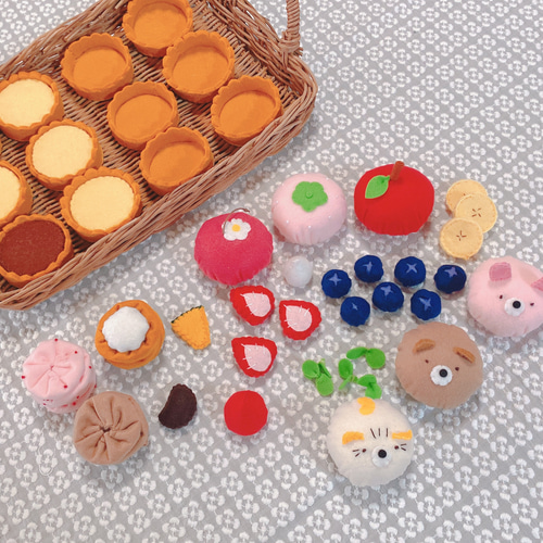 フェルトタルトケーキ おもちゃ・人形 Flower 通販 16639963
