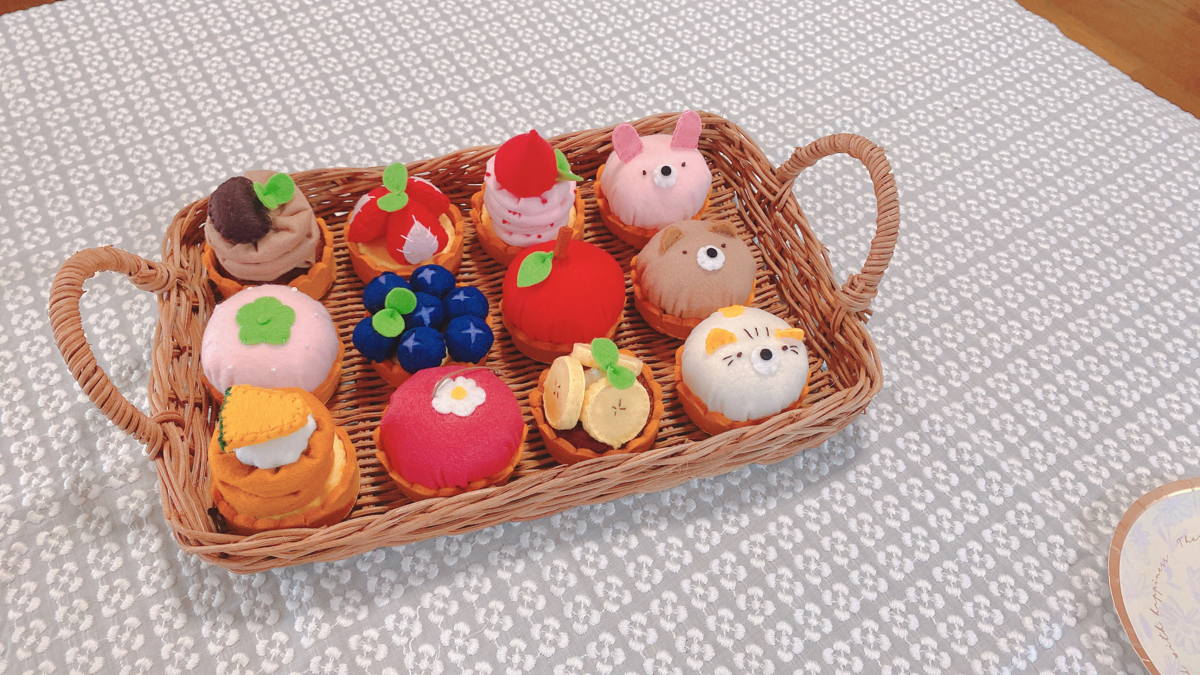 coccページ＊フェルトケーキ フェルトのケーキ 6点セット おもちゃ・人形 timocha_cafe 通販