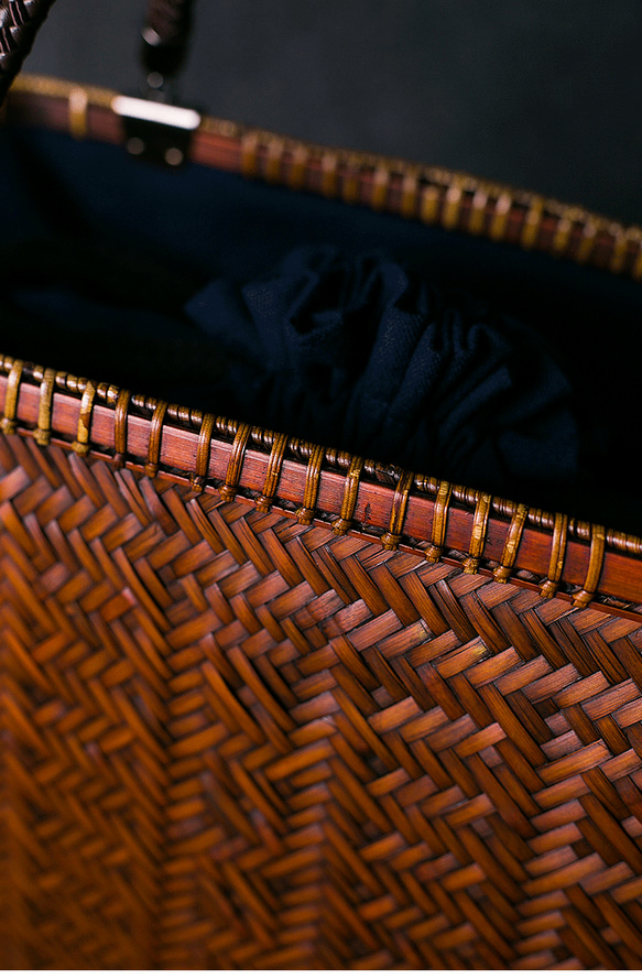 竹かご鞄 大 ハンドバッグ 買い物かご大 竹かご かごバッグ バスケットかご 竹製品 レトロ 茶道茶セット収納袋 和風 その他 D1421507475(10920円)