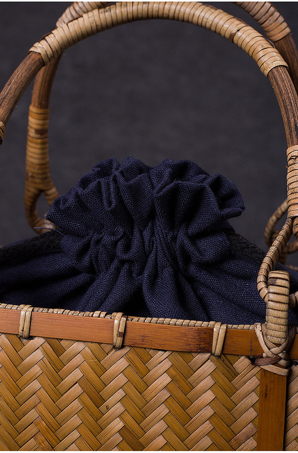 竹かご鞄 大 ハンドバッグ 買い物かご大 竹かご かごバッグ バスケットかご 竹製品 レトロ 茶道茶セット収納袋 和風 