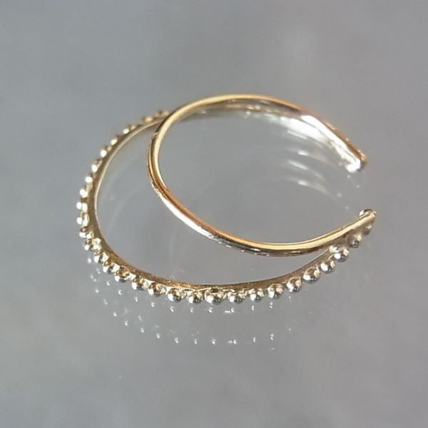 K10 イヤーカフ　ツイン