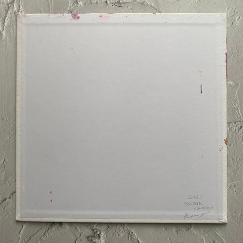 原画/抽象画/モダンアート/現代アート/アクリル画 BRIDGE sunset