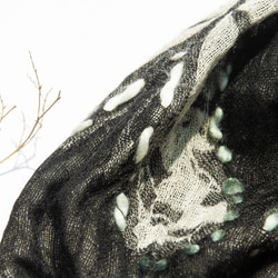 カシミヤ カシミア/ボイルドウールショール/ニットスカーフ/刺繍スカーフ/カシミヤショール クリスマス交換ギフト 父の日ギフト 17枚目の画像