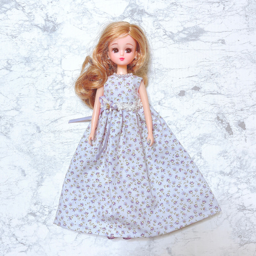 リカちゃん ハンドメイド ワンピース36 リカちゃん ハンドメイド ワンピース36