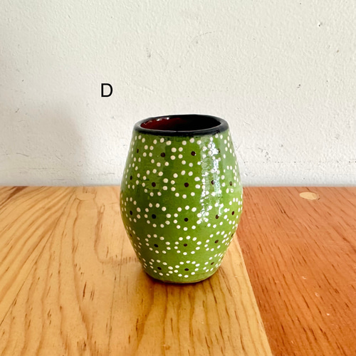 メキシコ/カプラ焼き】カプラ焼カラフルテキーラカップ おちょこ