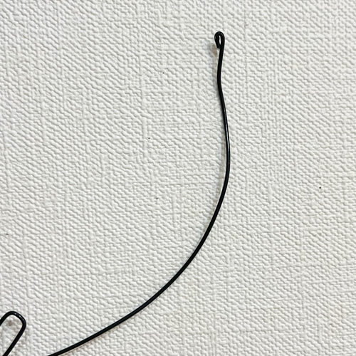 トイレなマンタ エイ ワイヤーアート トイレサイン 平面 壁掛け【受注