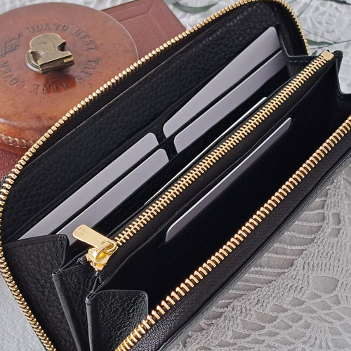 ラウンドファスナー長財布 / パープル / 紫 / スタンダード / 新生活