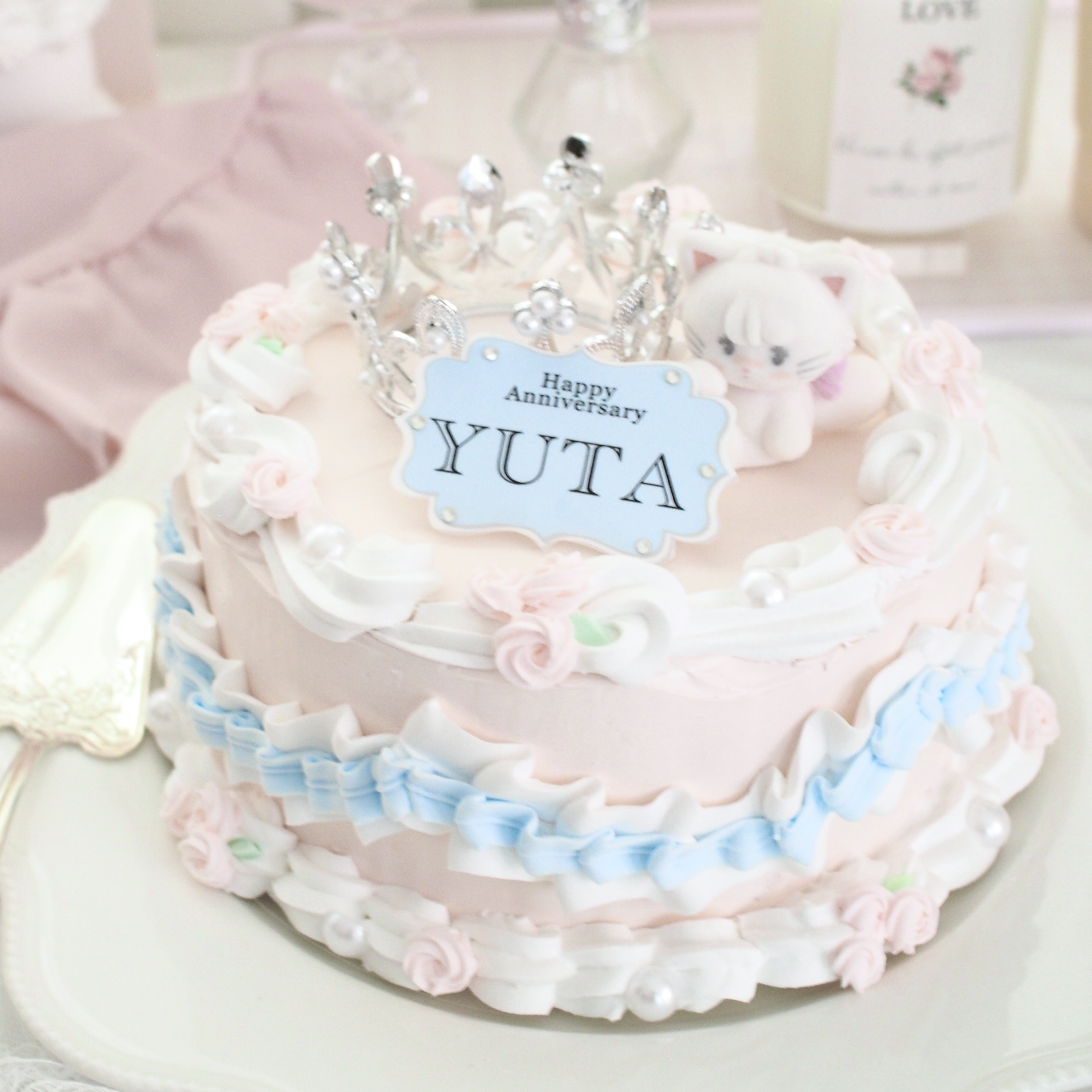 【好きな色で作ります】食べられないケーキ　〜フェイクセンイルケーキ〜