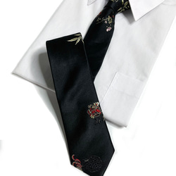 巴特先生-午夜 花的連動-領帶-Neckties 第4張的照片
