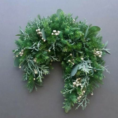 馬蹄リース / 幸運を運ぶ馬蹄型のリース リース insfarver. 通販