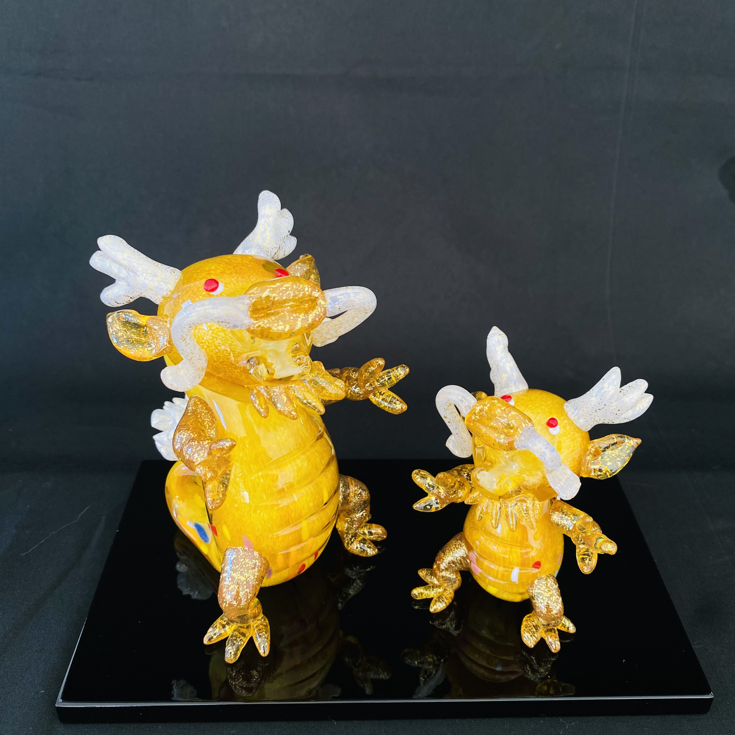 《Creema限定》❣️新作❣️2024年干支・親子金龍セット❣️キラキラSPバージョン『受注制作』