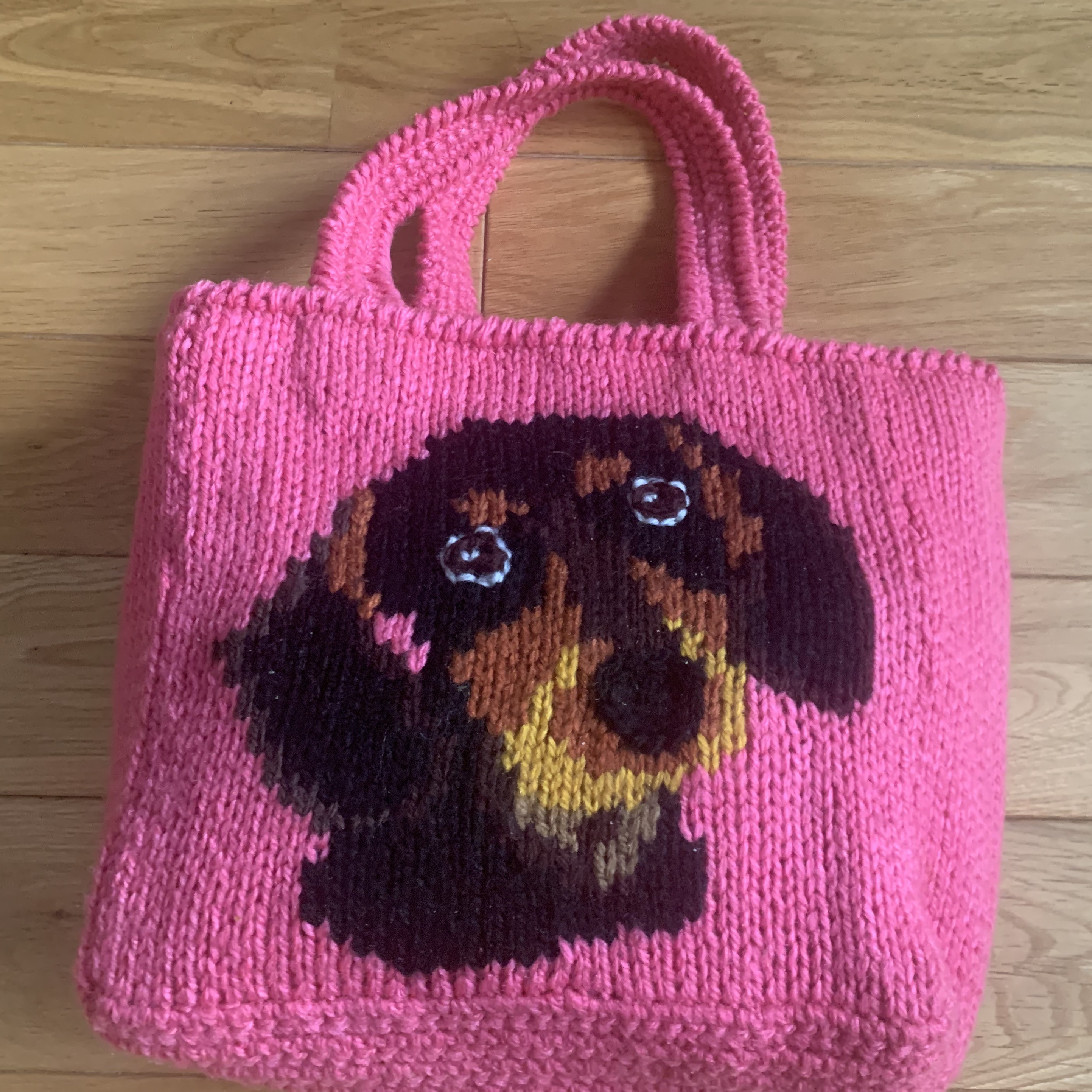 【P様オーダー品】ダックスフンド　ハンドメイド　ポーチ　トートバッグ　犬