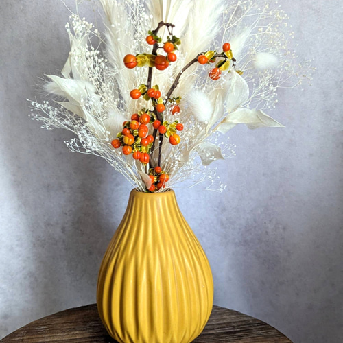 ほっこり可愛い♡花瓶付き 和にも洋にも似合います