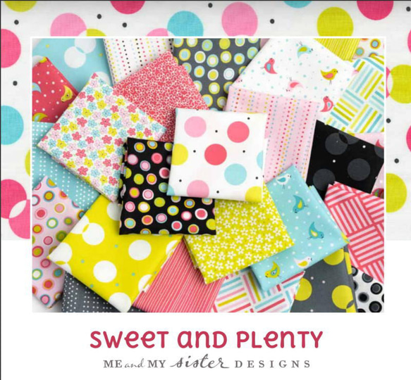 「Sweet and Plenty」moda Charm Pack (42枚) Me and My Sister 3枚目の画像