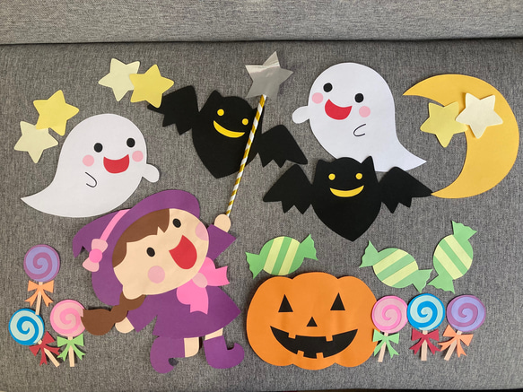 10月⭐︎壁面飾り☆ハロウィン☆秋☆ 2枚目の画像