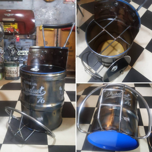 インダストリアル テーブル ＆ チェアー 業務用 収納家具 ガレージ 水道管