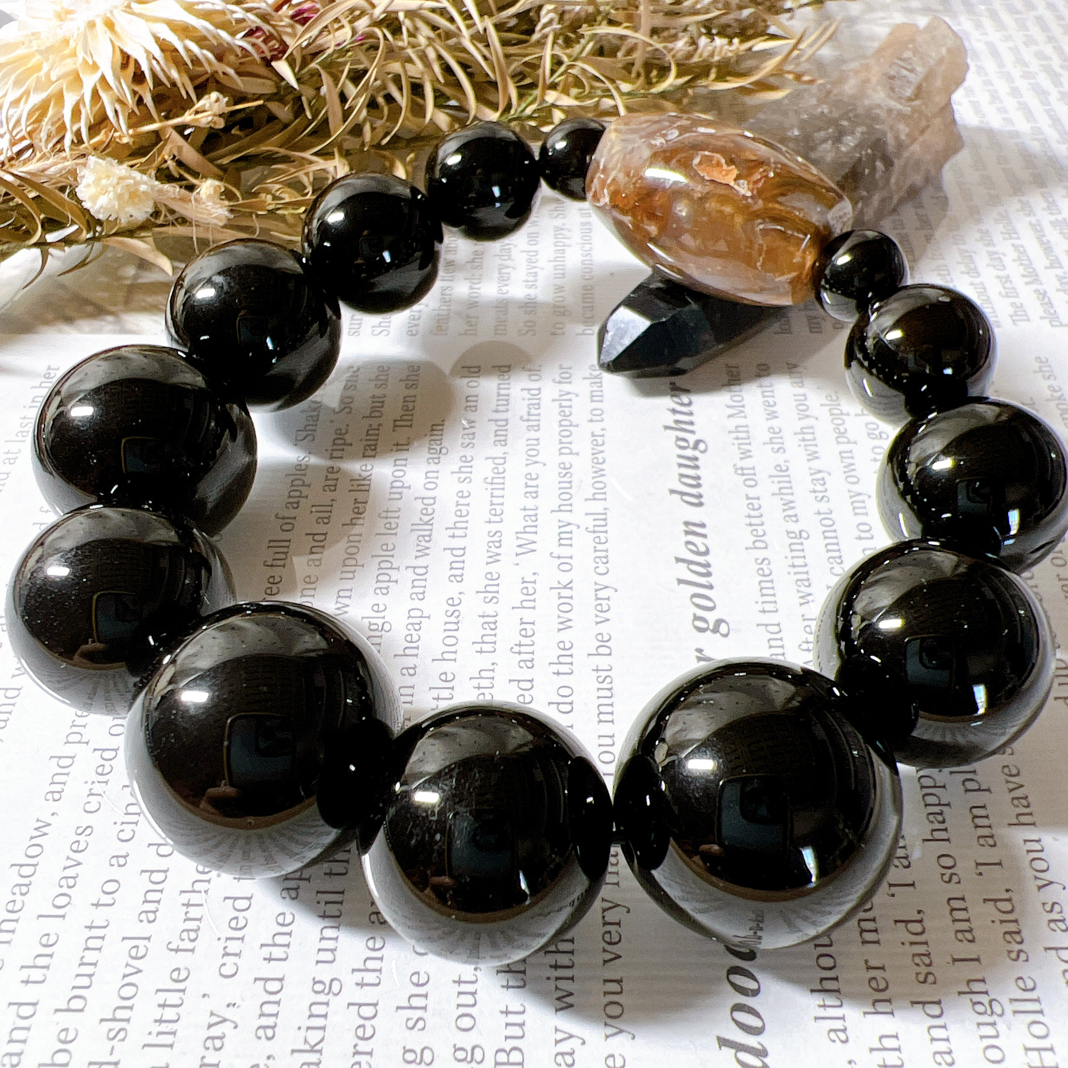 『特大玉』☆圧倒的な存在感☆最強破邪＋最強天珠☆法螺天珠☆チベット産モリオン