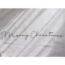 Merry Christmas * stylishタイプ *  wire art ブロンズ　クリスマス 2枚目の画像