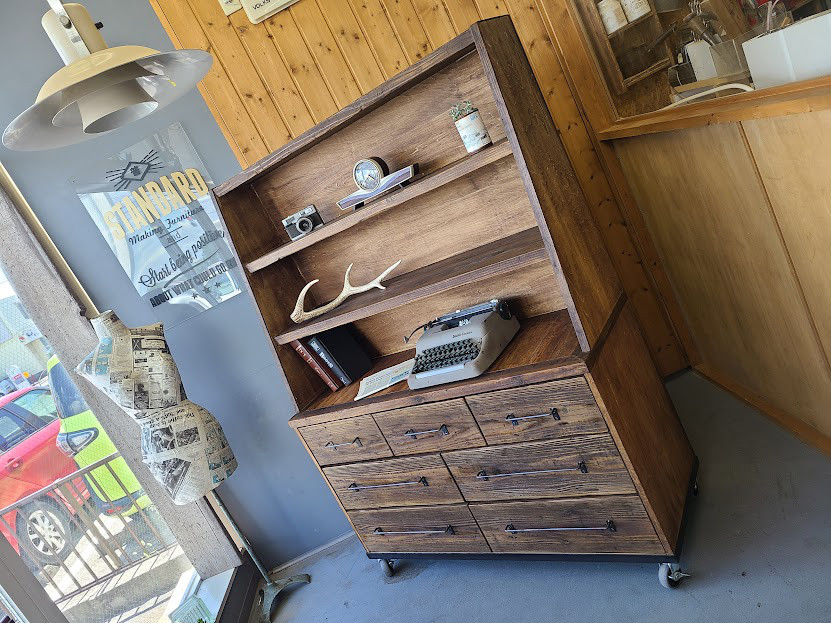 DRAWER BOOK SHELF★本棚・マガジン・チェスト/キャスター仕様