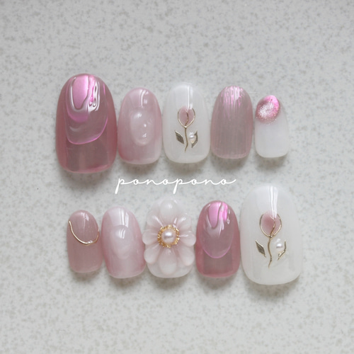 ネイルチップ No.094 ネイルチップ（つけ爪） PONOPONOnails 通販  