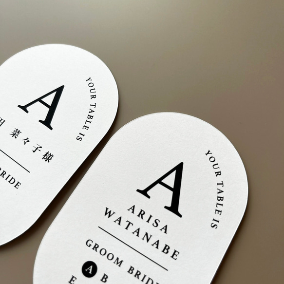 《選べるプレゼント付き》【一枚60円】エスコートカードno.004 7枚目の画像