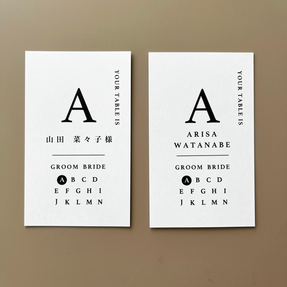 《選べるプレゼント付き》【一枚60円】エスコートカードno.004 5枚目の画像