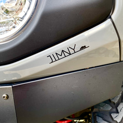 再販★JIMNYステッカー　オリジナルロゴ　送料無料 2枚目の画像