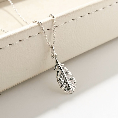 フェザーネックレスシルバー silver925 限定値下げ】ZERO フェザーネックレス シルバー925 silver925
