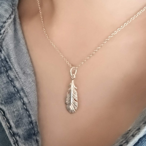 SILVER925 フェザーネックレス ネックレス・ペンダント FLAMINGO