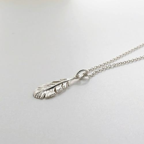 SILVER925 フェザーネックレス ネックレス・ペンダント FLAMINGO