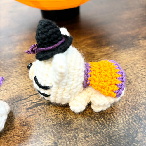 atananimals【新品】ねむねむうさちゃん ハロウィン ぬいぐるみ 10月限定】ねむねむ動物ちゃん♪ハロウィン仮装Ver. あみぐるみ はん