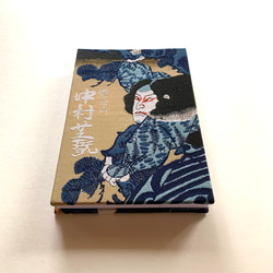 『樋口次郎〜中村芝翫』　歌川国芳　3冊限定数　額絵御朱印帳　B6大判サイズ　浮世絵　浮世絵アート　役者絵　額絵　桐生織物 14枚目の画像