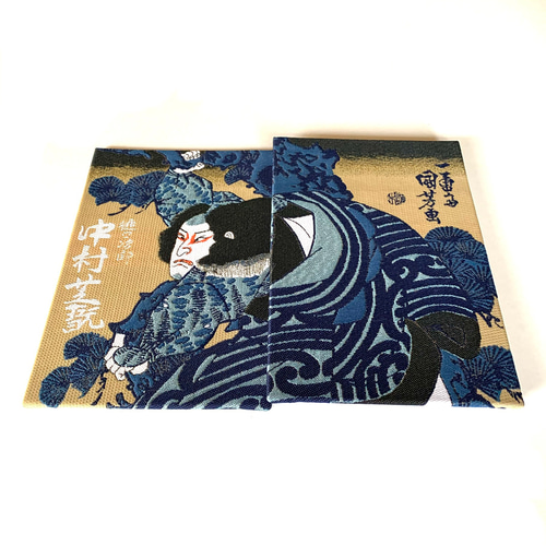 桐姫・石川五右衛門  2枚続　役者絵　国芳　若宇　桜　浮世絵　希少 桐姫・石川五右衛門 2枚続 役者絵 国芳 若宇 桜 浮世絵 希少 版画