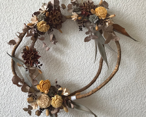 カズラのリース c0ec353b456e21d7a9e3a67847624f