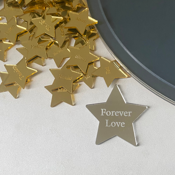 ウェディングドロップス　stardust　80名様まで　ウェルカムボード　ゲスト参加型結婚証明書 