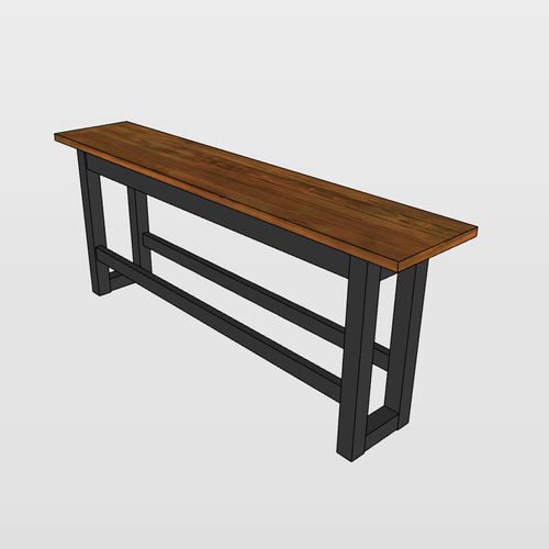 サ様オーダー品】国産杉の無垢材ダイニングベンチ 30x150cm 高さ60cm