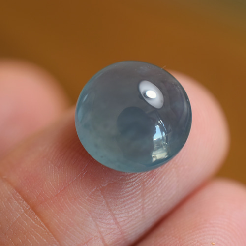 R23-141 宝石質 高氷種 真ん丸 天然ドグアテマラ産 藍水 A貨 本