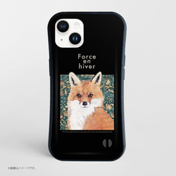 「FOX」耐衝撃グリップiPhoneケース 1枚目の画像