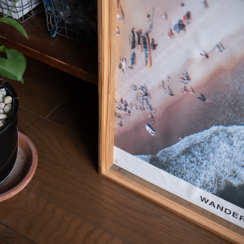 受注製作｜A1ウッドフレーム】シングルフレーム｜アップサイクル製品