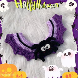 ハロウィン猫&犬&用襟型ペット首輪☆かぼちゃお化け 幽霊 9枚目の画像