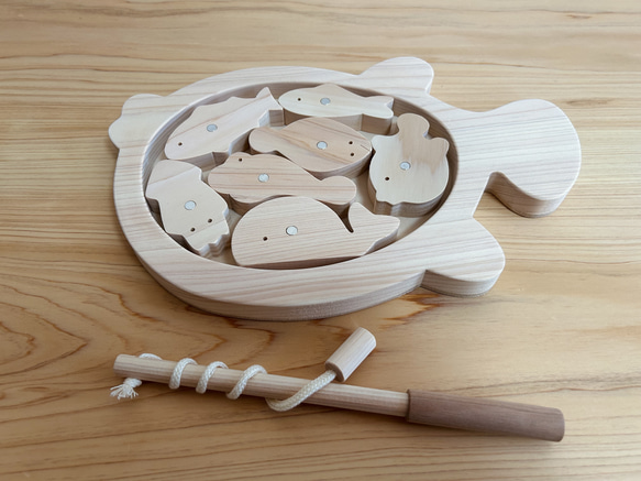 お家で遊べる　魚釣りお手軽セット 1枚目の画像