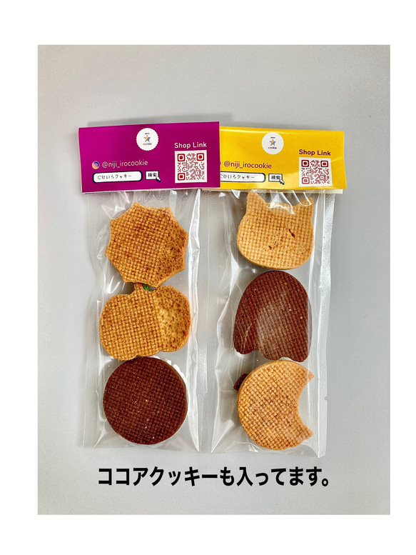 【10月２8日までにお届け致します】ハロウィンアイシングクッキー 2枚目の画像