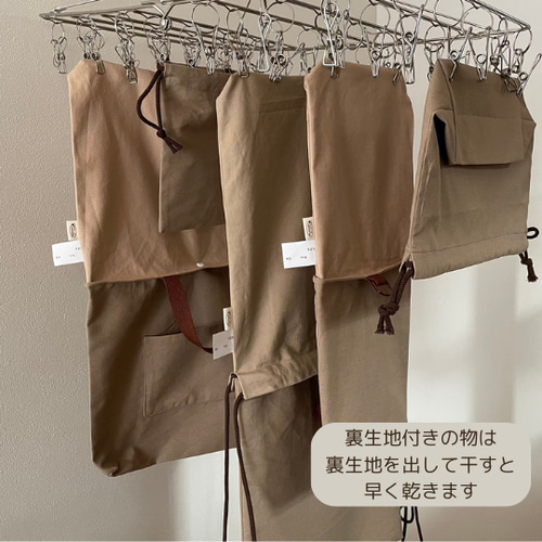 入園セット入学セット6点セット ベージュ×チェック柄ブラウン フリル