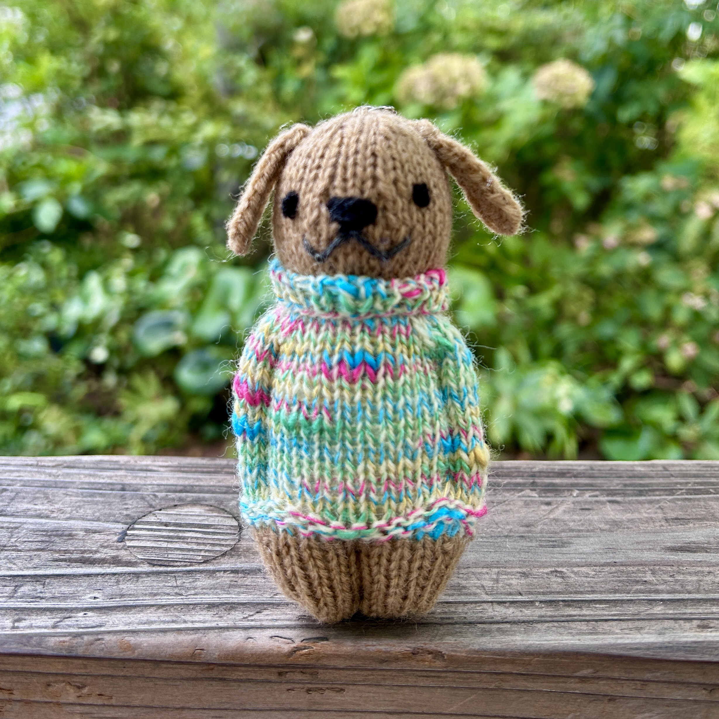 ハンドメイド*スウェーデンドール*あみぐるみ*たれみみワン