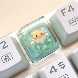 シマエナガ キーキャップ（きのこ・実りの秋）メカニカルキーボード用