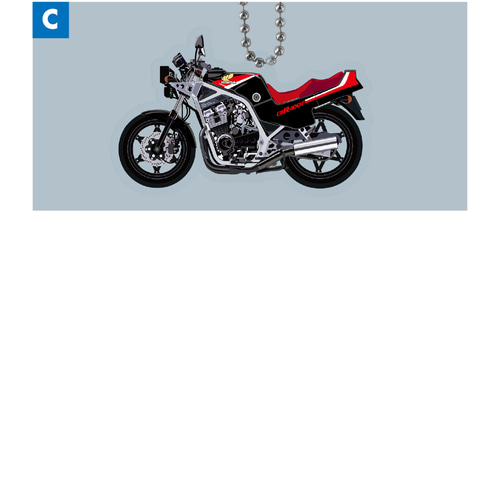 2cm】HONDA CBR400F 1型 バイク キーホルダー キーチェーン キー