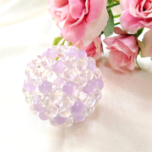 ラベンダーアメジスト×クリスタル 神聖幾何学フラーレン その他