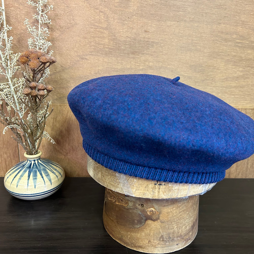 ベレー帽 日本製 バスク ブルー ベレー帽・ハンチング 岡本帽子 通販