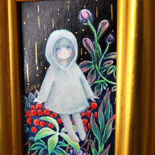原画 / 雨の日の妖精 絵画 小坂由希 通販 16647630｜Creema