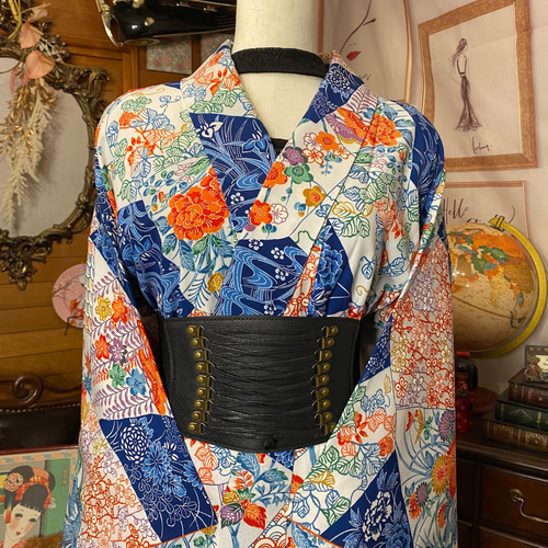 専用ページ 着物リメイク×モダンデザイン 和洋の調べを纏う特別な一着